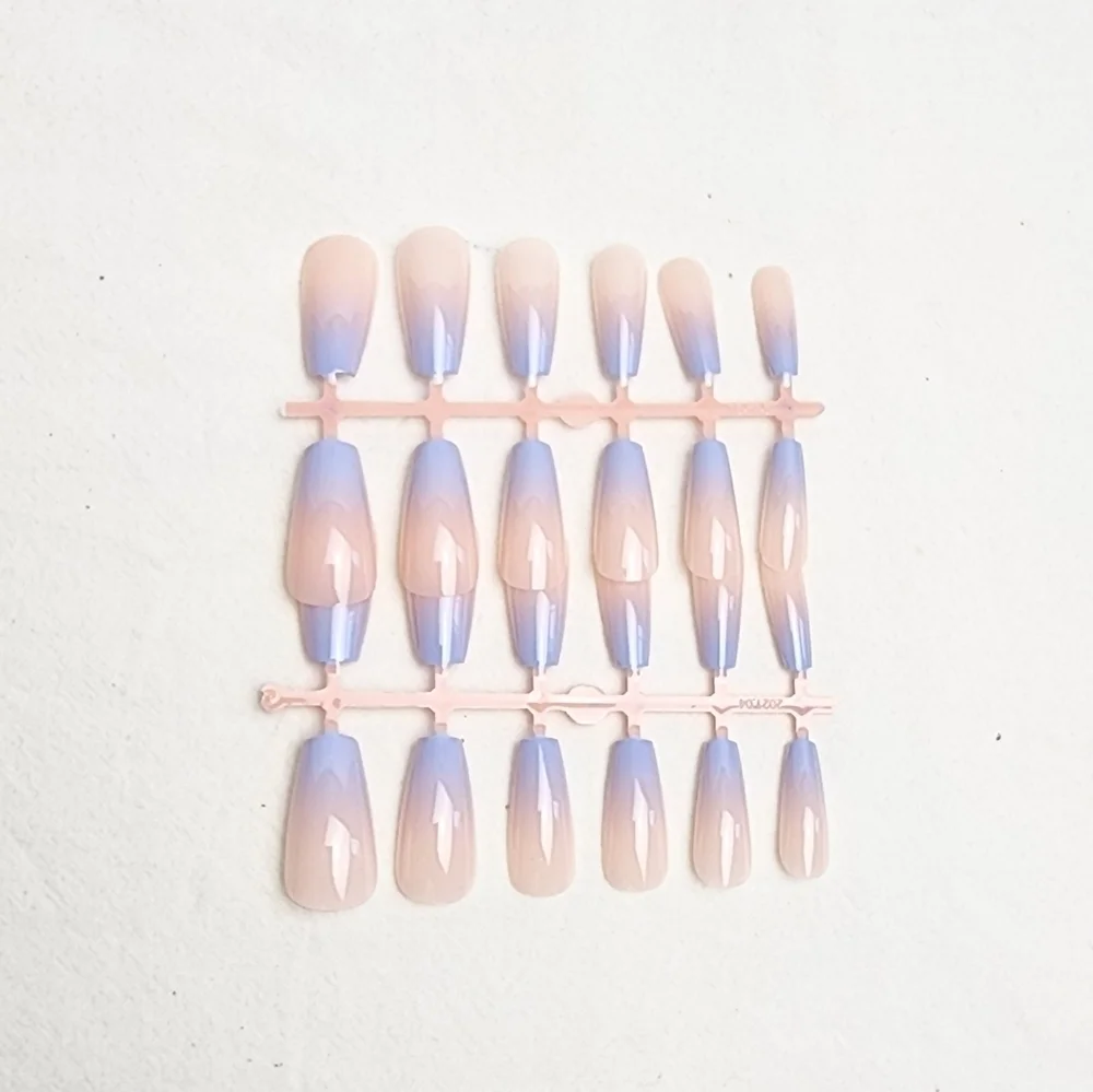 24 Pieces Fake Press On Nails